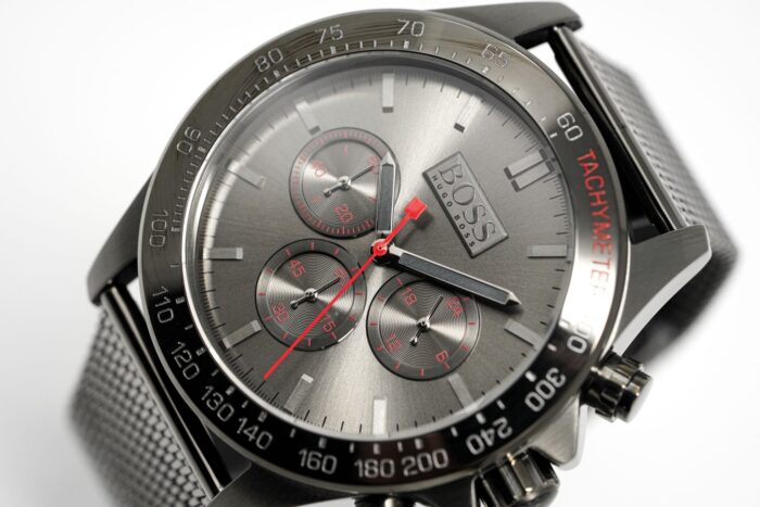 Hugo Boss Men's Watch Chronograph Ikon Grey Mesh - HB1513443 - Image 2